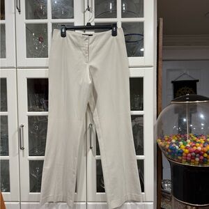 The Limited Cream Stretch Dress Pants